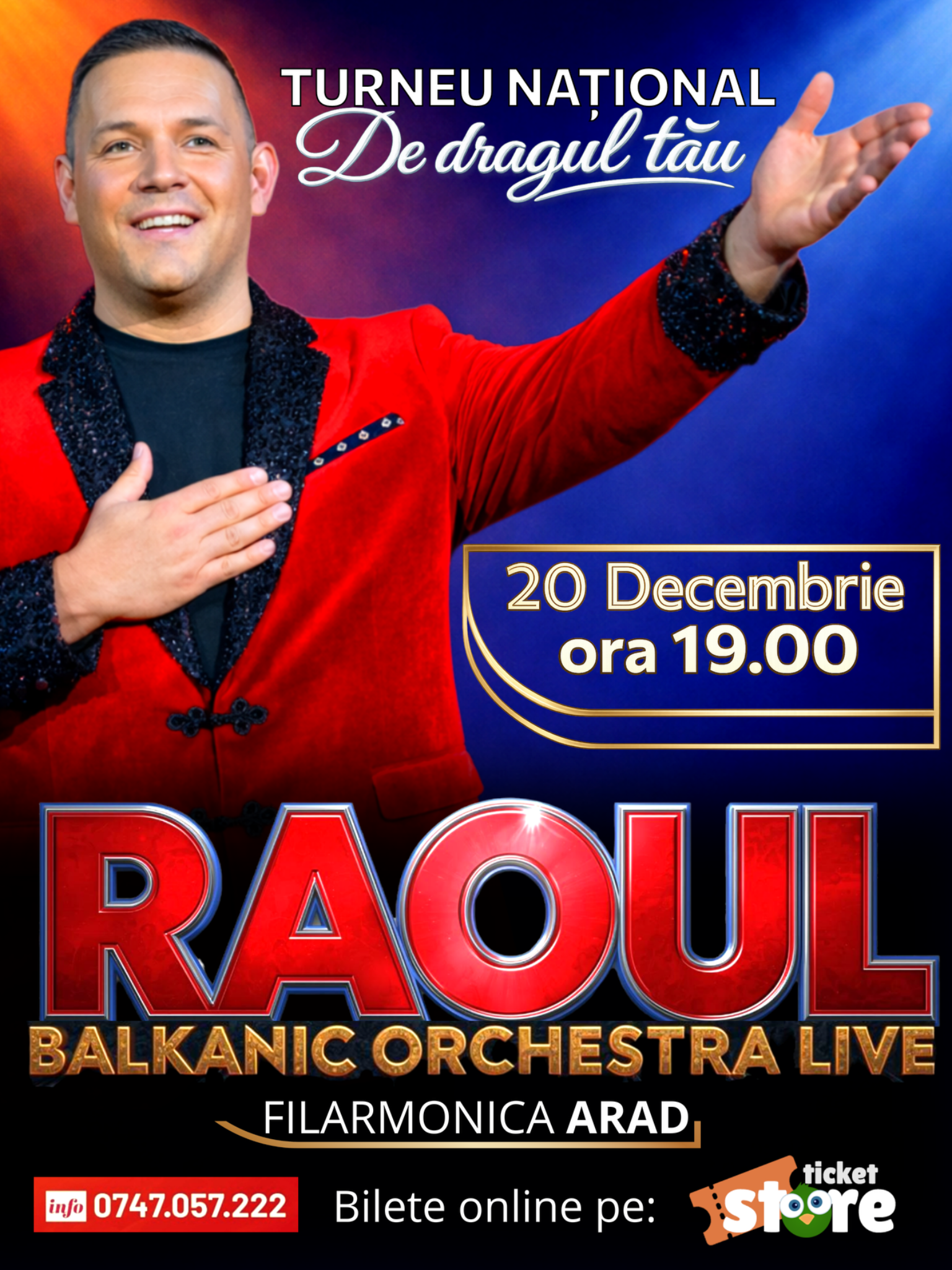 Afiș RAOUL — ARAD