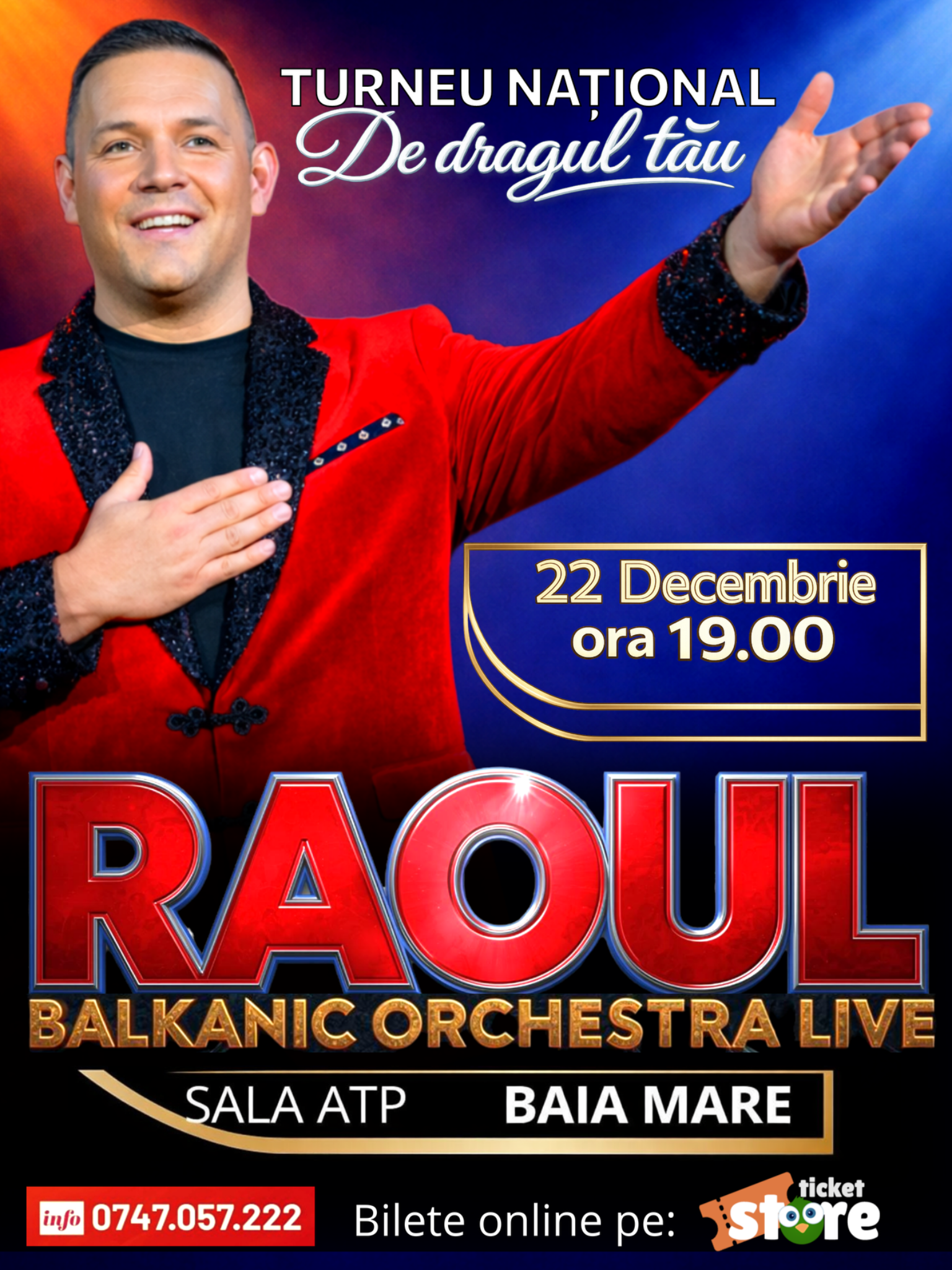 Afiș RAOUL — BAIA MARE