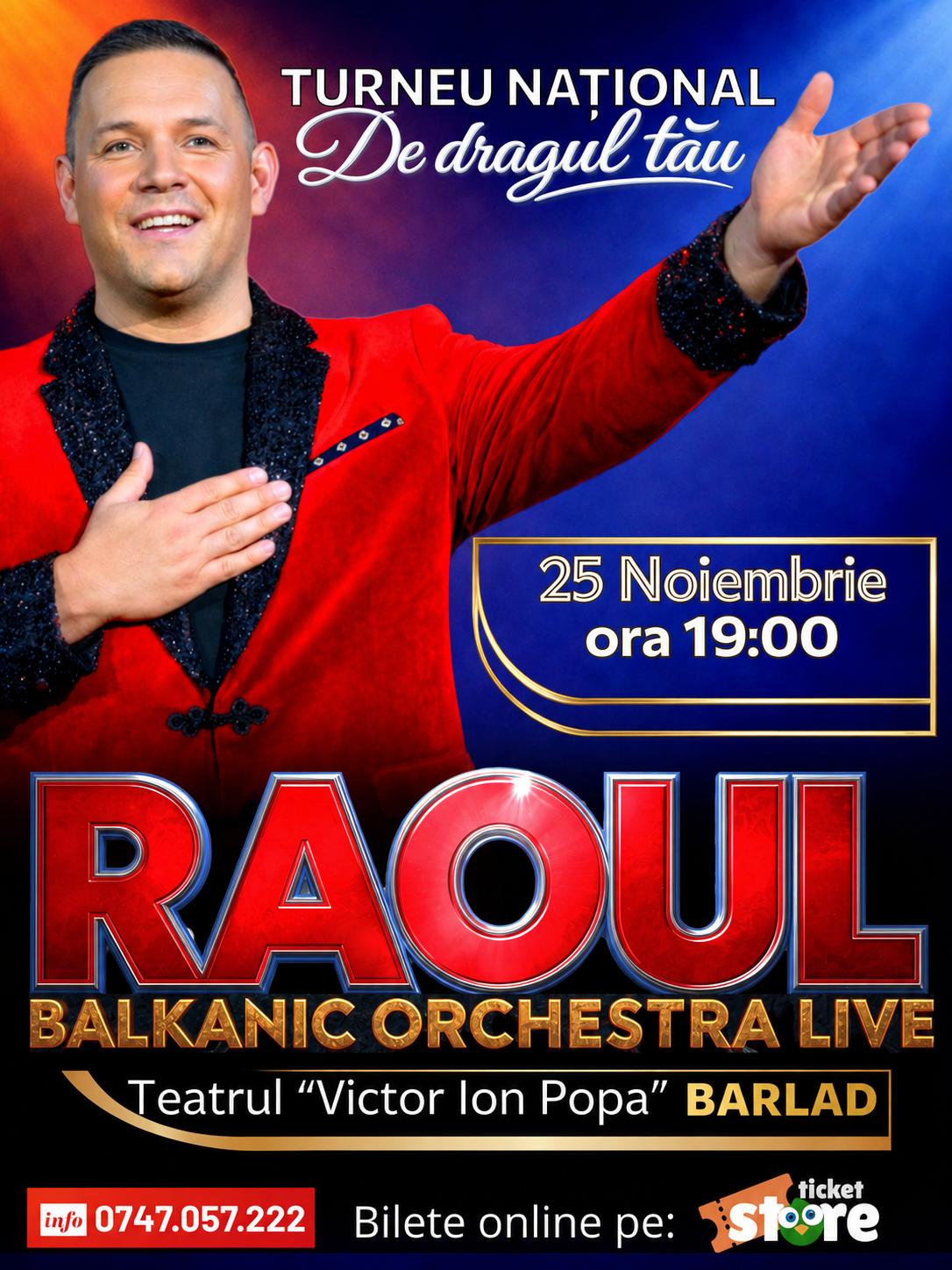 Afiș RAOUL — BÂRLAD