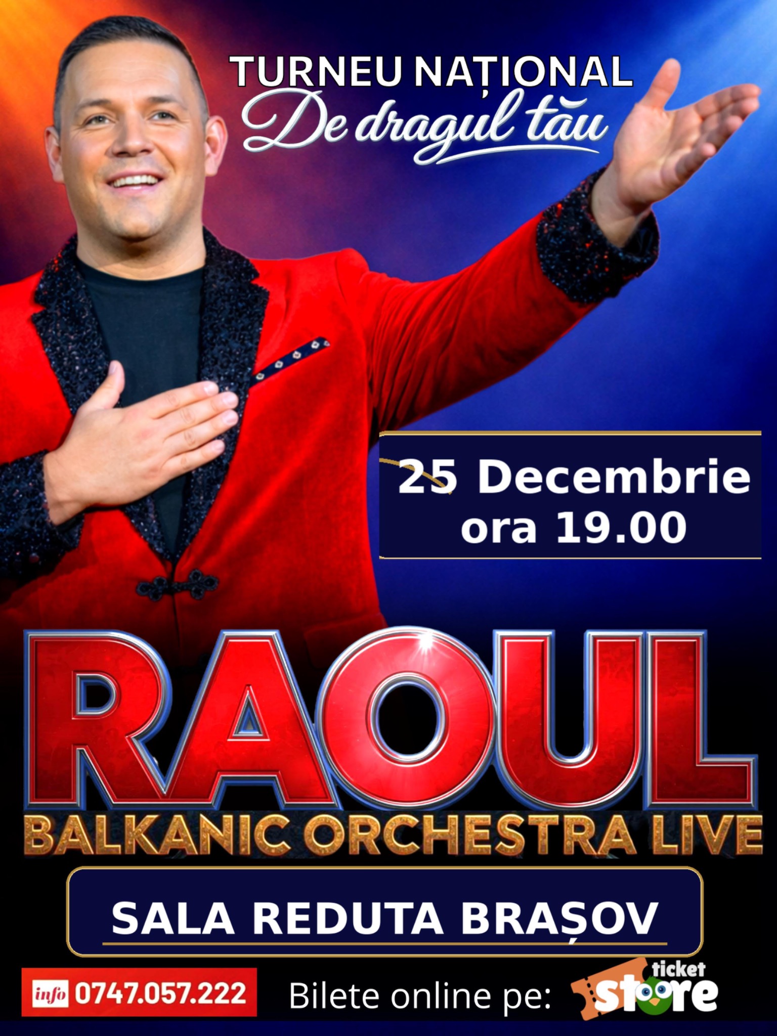 Afiș RAOUL — BRAȘOV