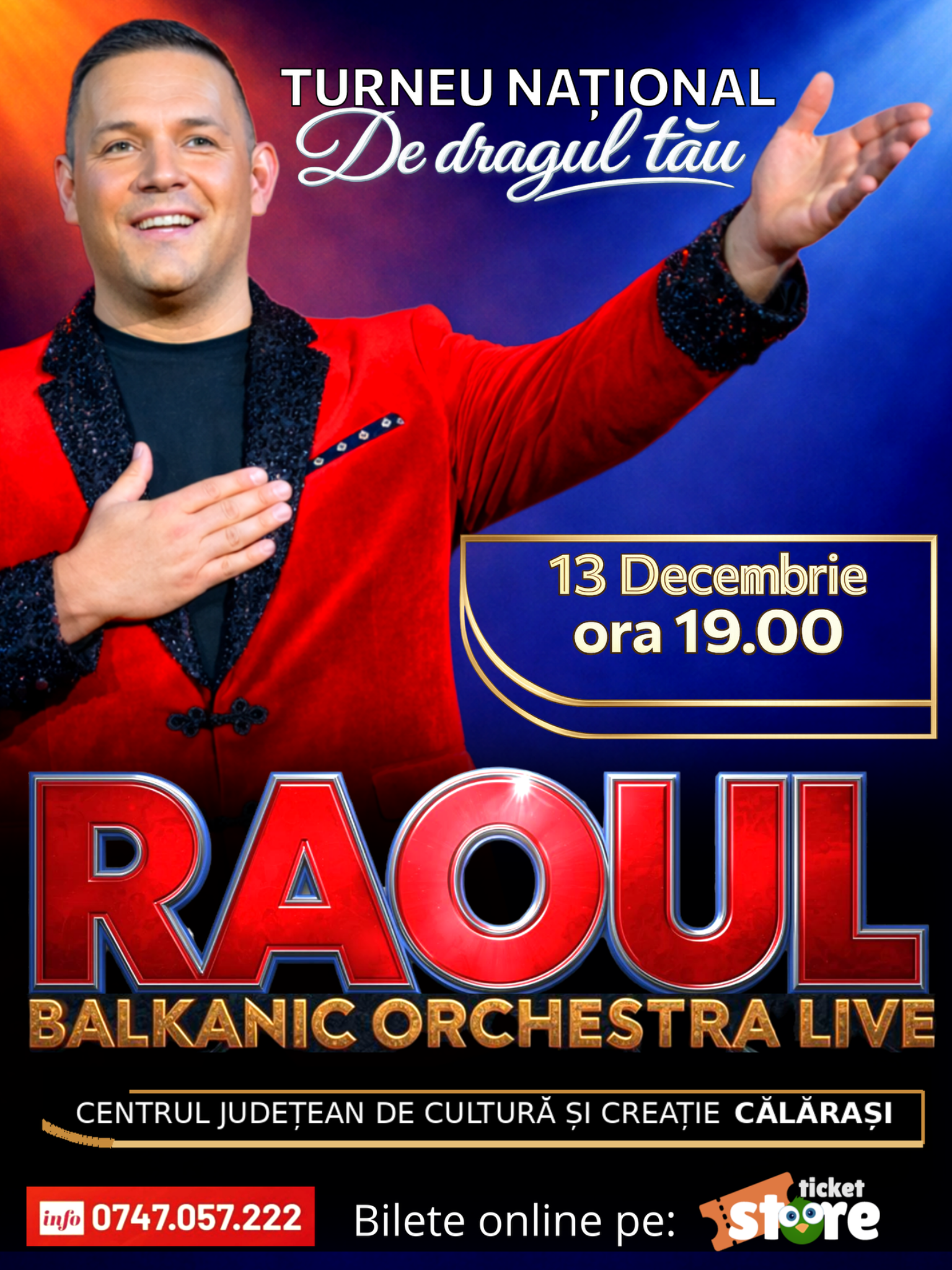 Afiș RAOUL — CĂLĂRAȘI