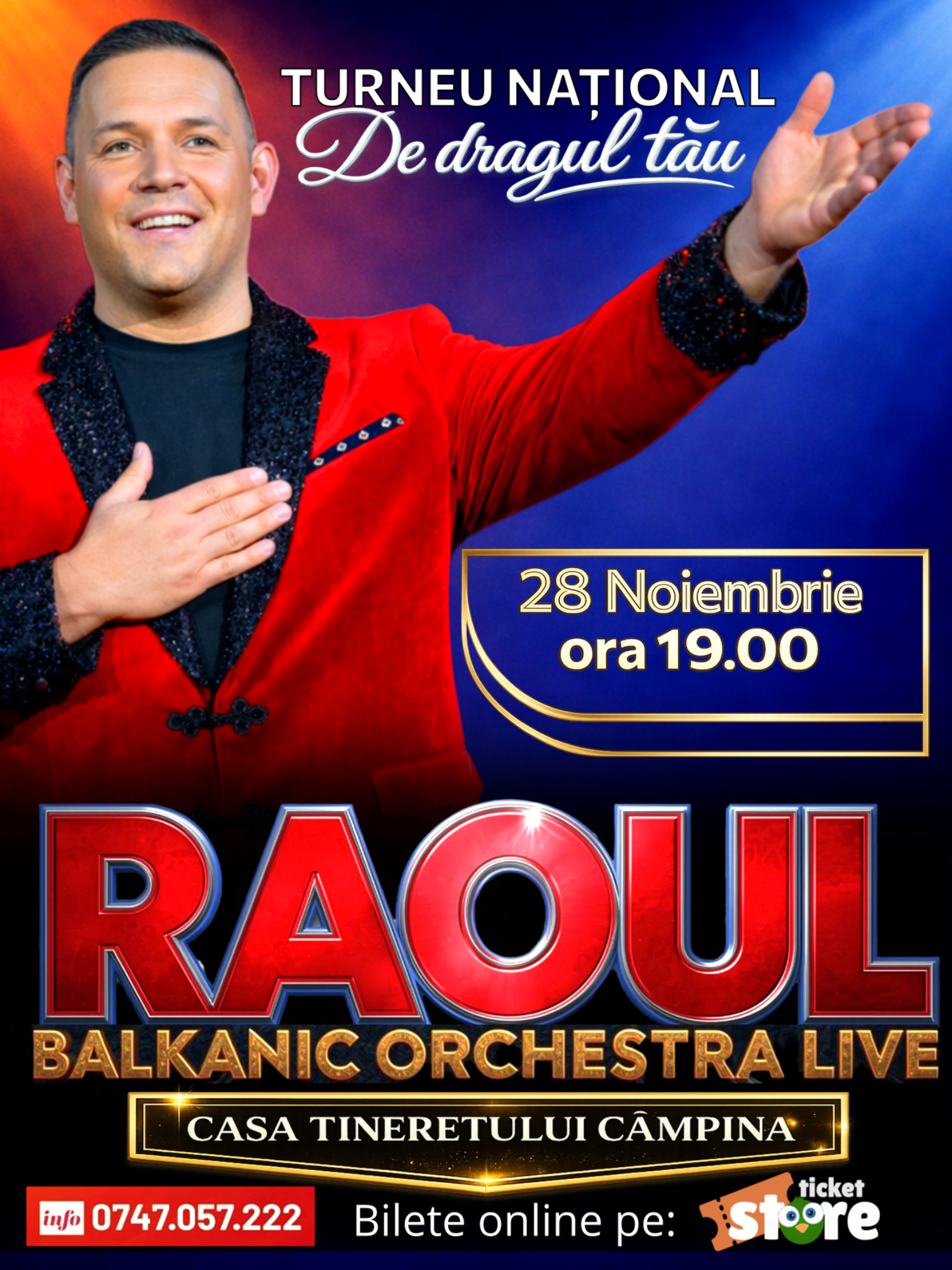 Afiș RAOUL — CÂMPINA