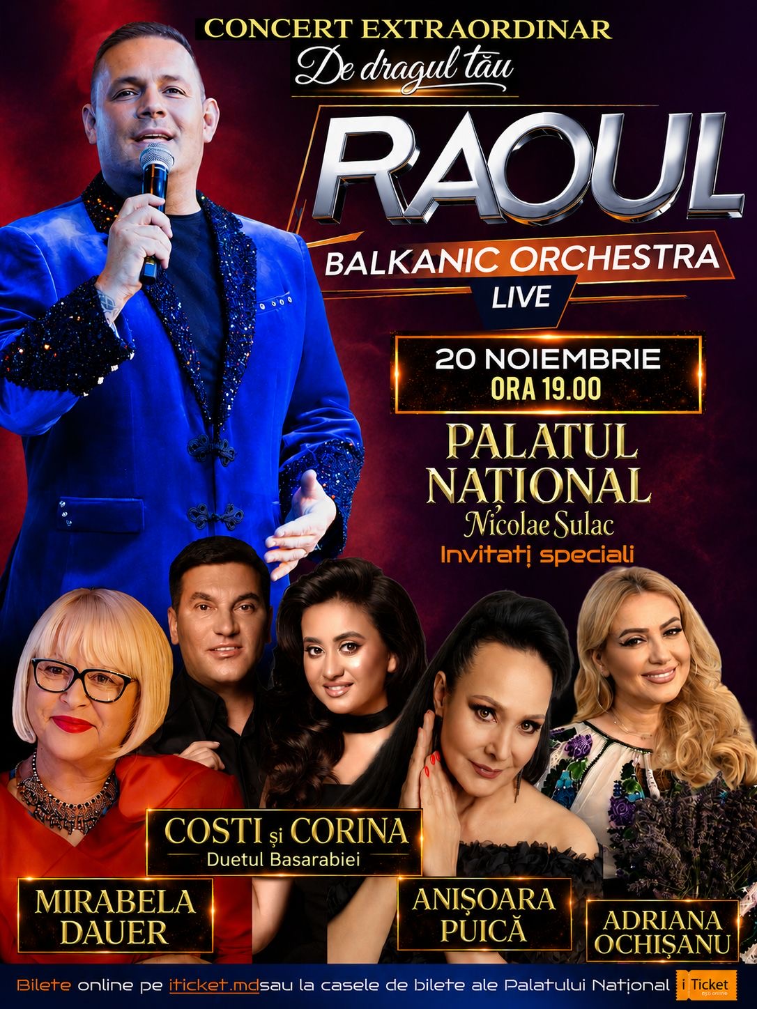 Afiș RAOUL — CHIȘINĂU