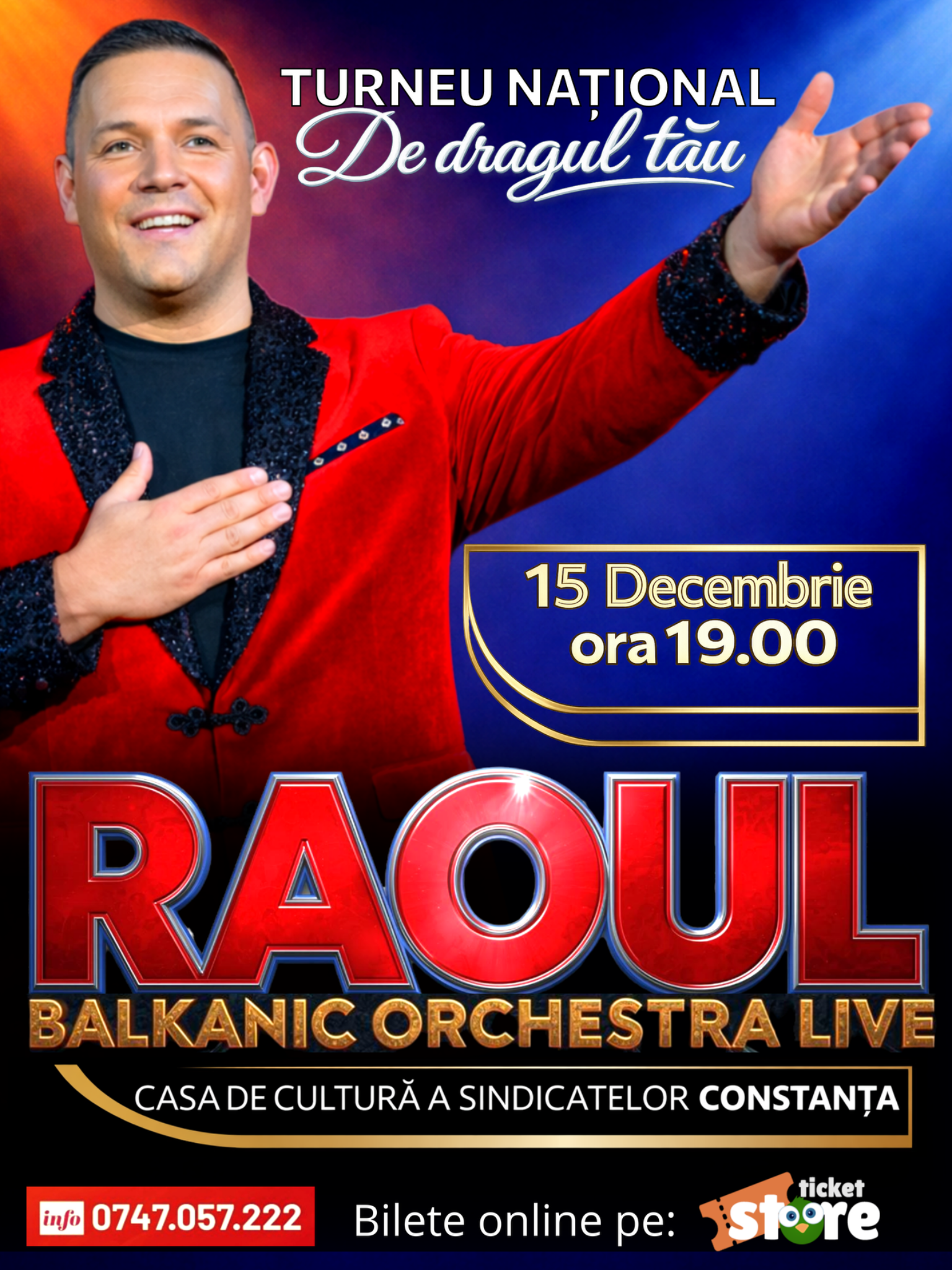 Afiș RAOUL — CONSTANȚA