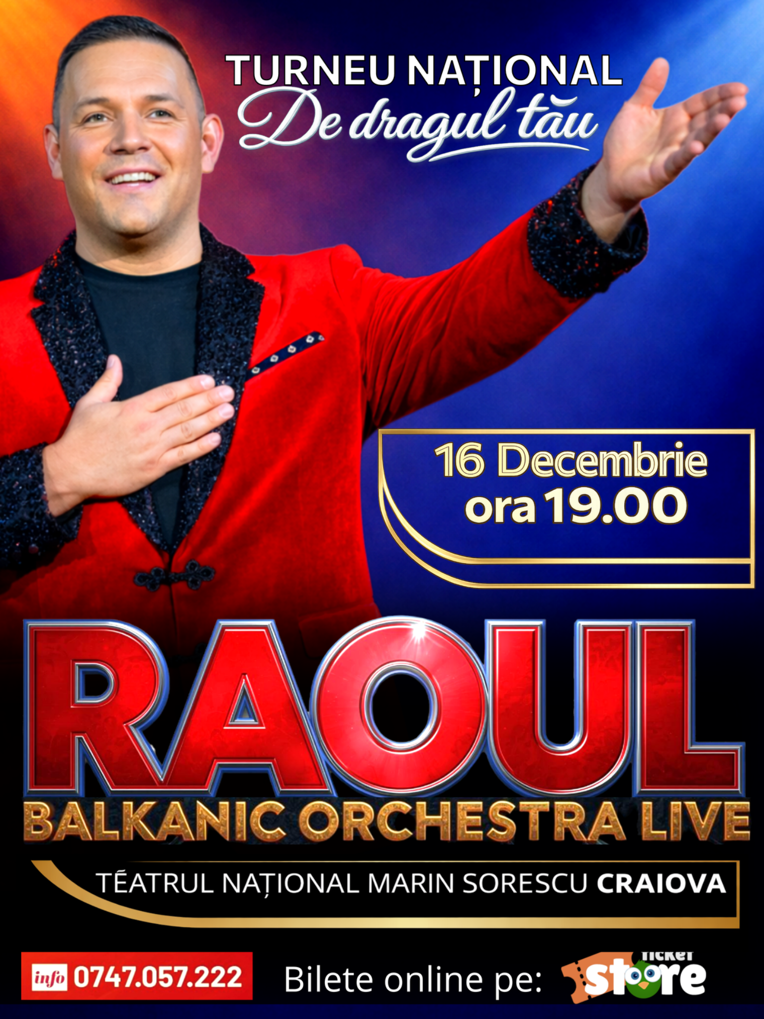 Afiș RAOUL — CRAIOVA