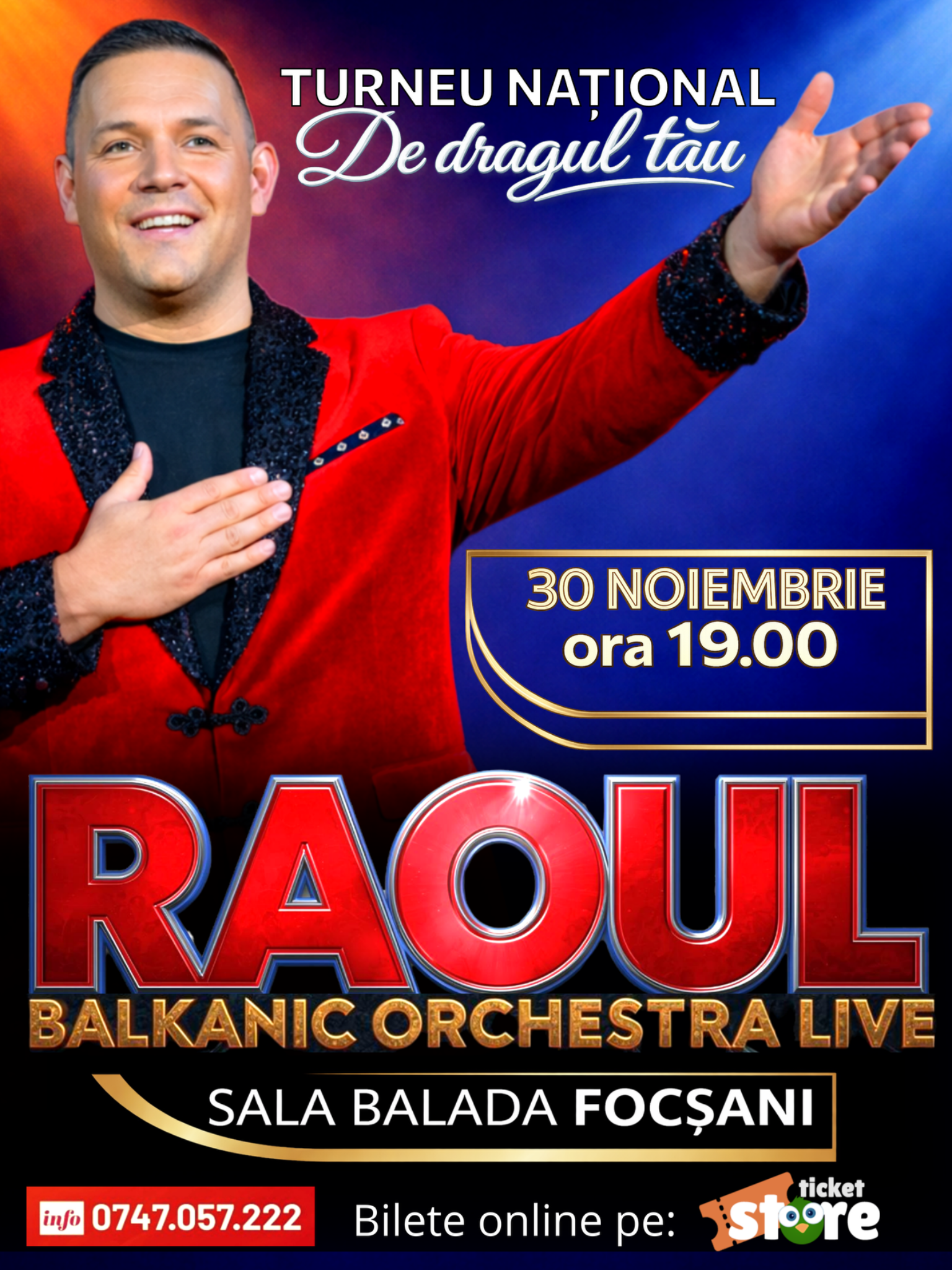 Afiș RAOUL — FOCȘANI