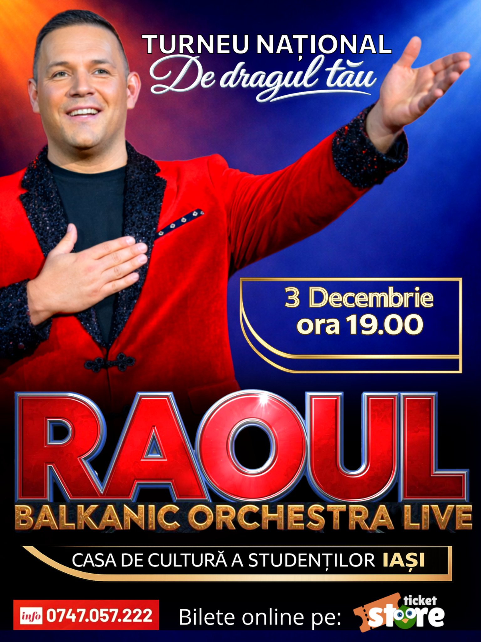 Afiș RAOUL — IAȘI