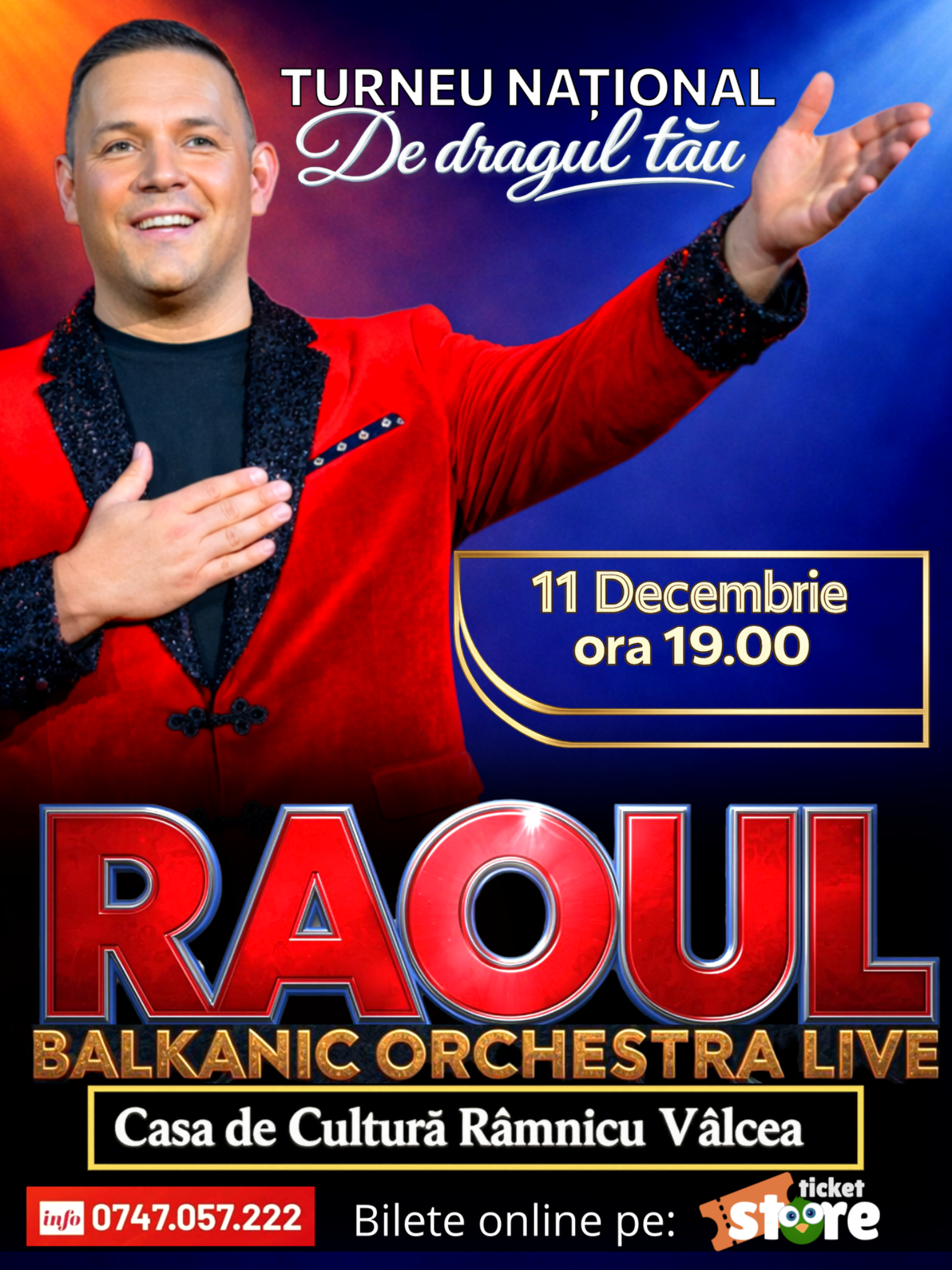 Afiș RAOUL — RÂMNICU VÂLCEA