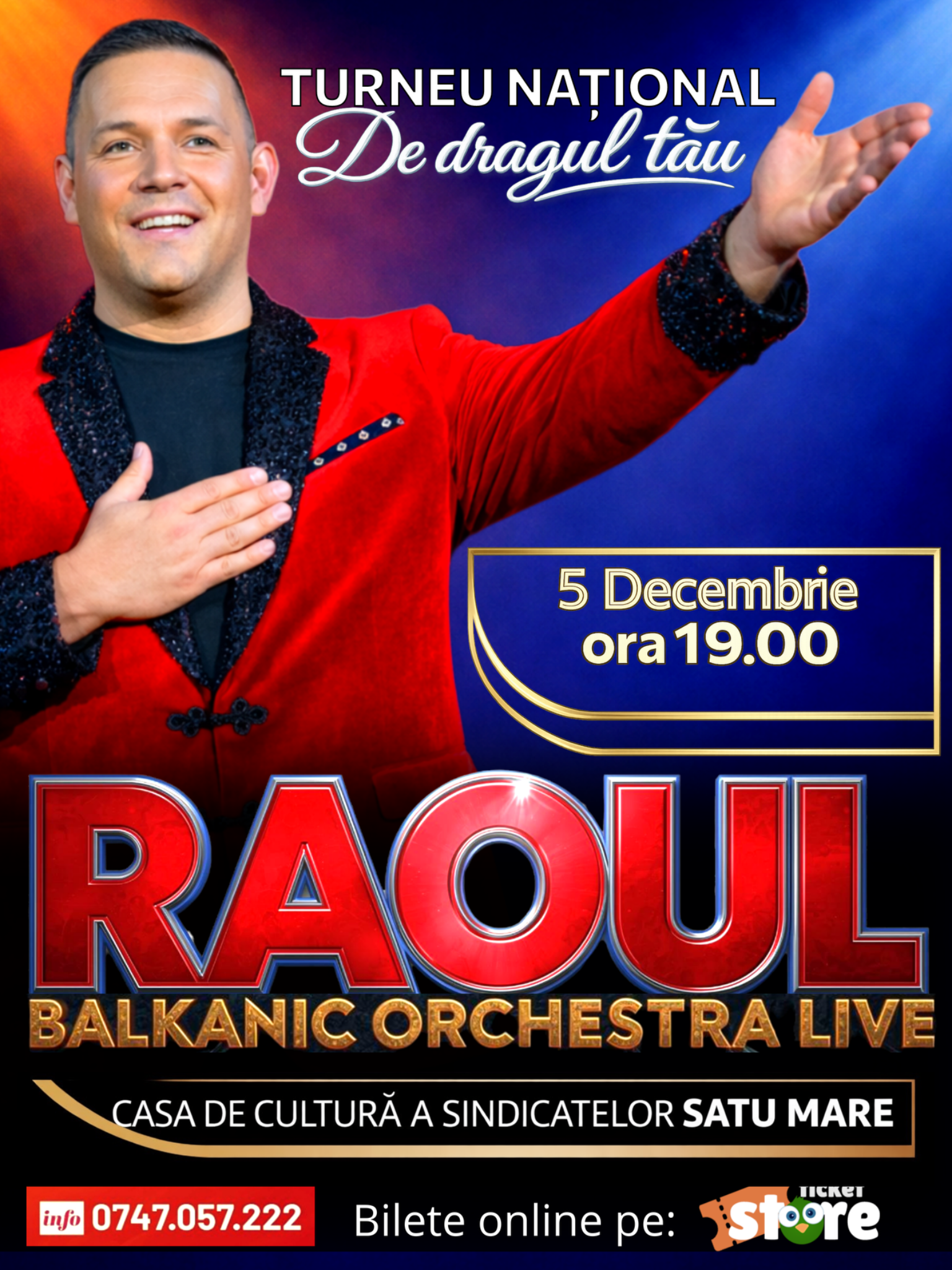 Afiș RAOUL — SATU MARE