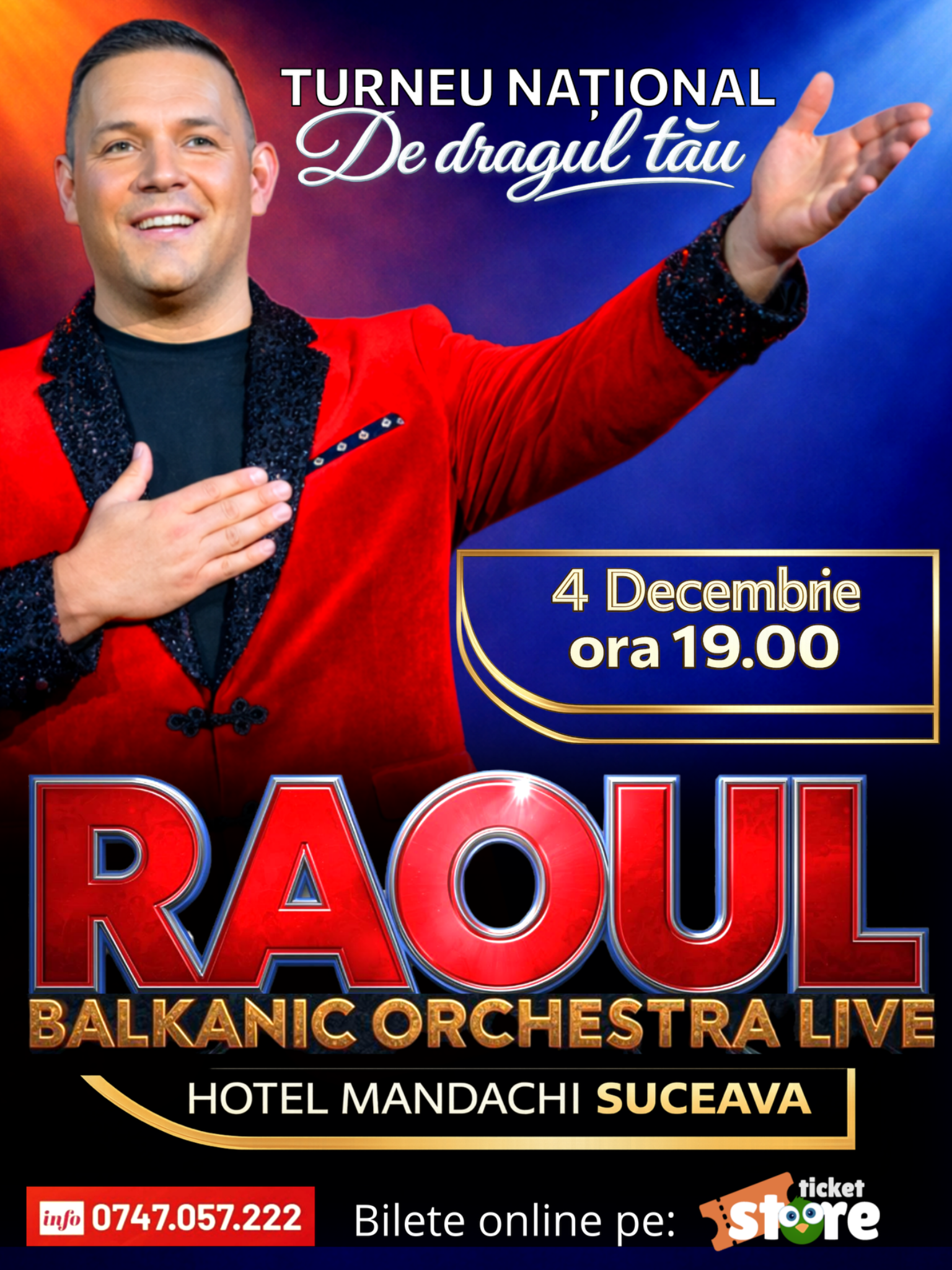 Afiș RAOUL — SUCEAVA