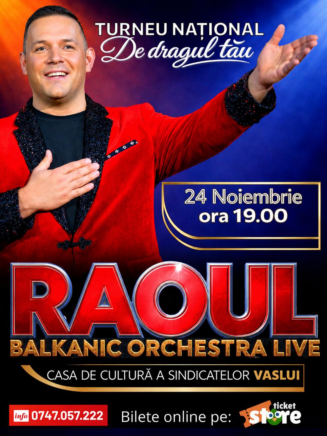 Afiș RAOUL — VASLUI