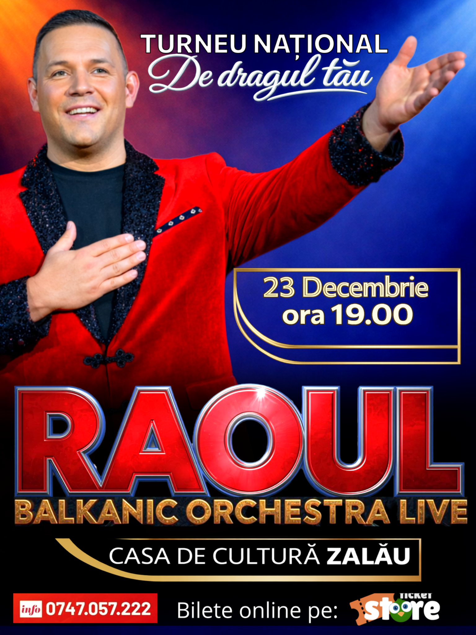 Afiș RAOUL — ZALĂU